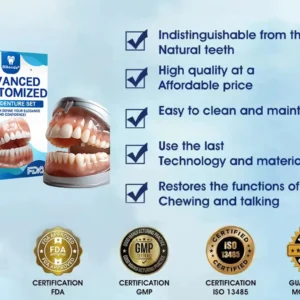 🦷Advanced Customized Full Denture Set🦷🇺🇸 (⏰Limited time discount last 30 minutes⏰) - Image 4