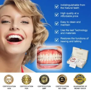 Advanced Customized Full Denture Set🦷 - Image 3