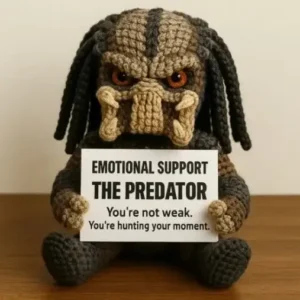 Creepy Crochet Emotional Support Doll D01 - Image 2