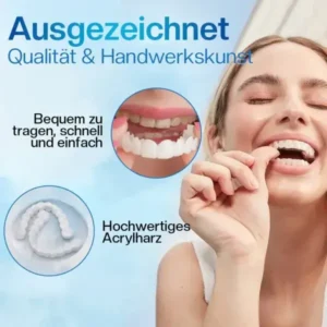 Formbare Zahnprothesen und spezielle Reinigungstabletten - Image 3