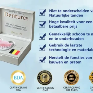 Geavanceerde op maat gemaakte volledige protheseset - Image 4