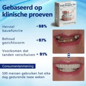 Geavanceerde op maat gemaakte volledige protheseset🌸 - Image 8
