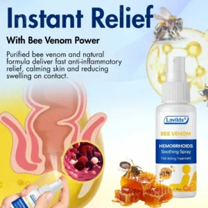 Bee Venom Spray – Rapid Soothing for Hemorrhoid Discomfort - Image 4