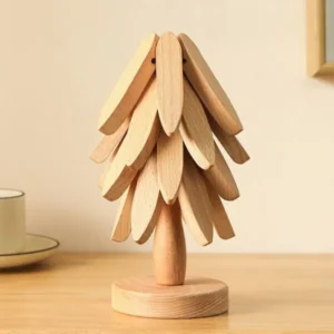 Premium Heat-Resistant Wooden Trivet