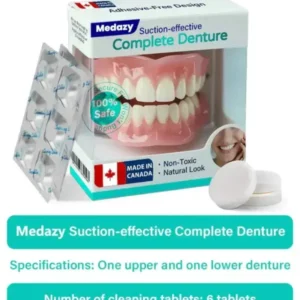 Suction-fit Complete Denture 🦷🍎🍏
