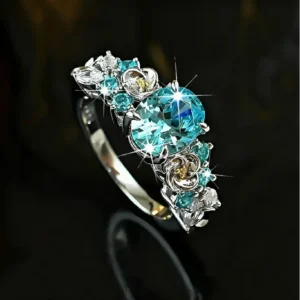 Magnetology Moissanite Diamond Ring