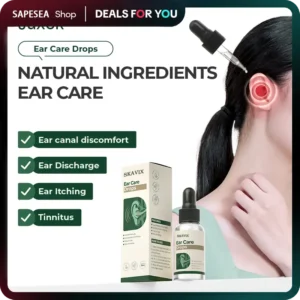 Ear Care Drops – Plant-Based Formula | -Registered