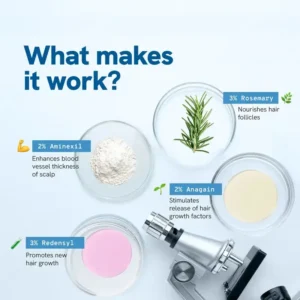 Advanced Anti-Hair Loss Roll-On – See hair growth in 1-2 weeks - Image 4