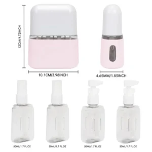 Mini Shampoo Dispenser Portable Travel Bottle Set - Image 24