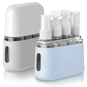 Mini Shampoo Dispenser Portable Travel Bottle Set - Image 8