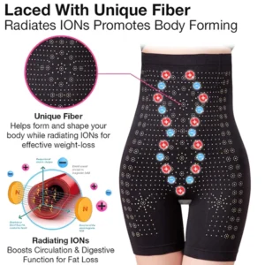 Negative Oxygen Ion Fat Burning Tummy Control & Detox Bodysuit - Image 7
