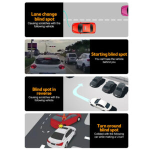 Suction Cup Car Convex Blind Spot Mirror (1 Set / 2 Pcs) - Image 4