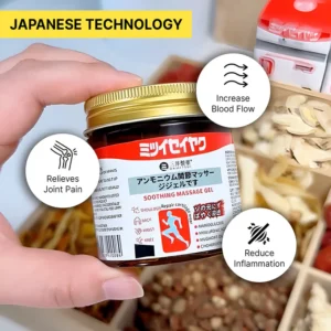 Japanese Instant Pain Relief Soothing Massage Gel with Mist Spray - VX Edition - Image 3