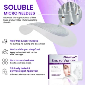 Snake Venom Peptide Microneedle Eye Patch✨ - Image 8