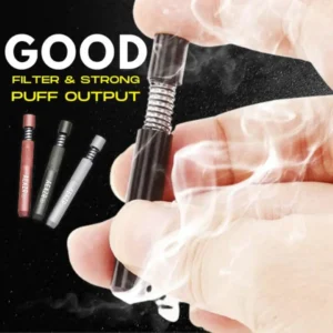 Aluminum Puff Smoking Pipe - Image 2
