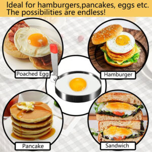 Egg Ring Molds for Cooking - Image 4