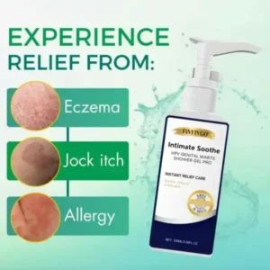Intimate Soothe HPV Genital Warts Shower Gel PRO - Image 5
