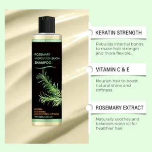 Rosemary Hydrolyzed Keratin Shampoo - Image 14
