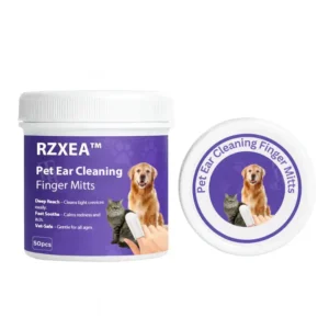 Pet Ear Cleaning Finger Mitts