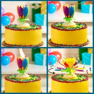 Rotating Lotus Surprise Candle - Image 9