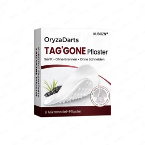 OryzaDarts TAG’GONE – Schmerzfreie Entfernung an der Wurzel dank Schwarzer-Reis-Mikrotechnologie ✨