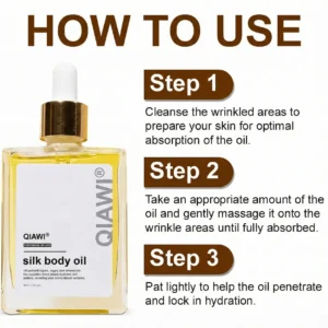 Silk Body Oil-Smooth Wrinkles & Firm Sagging Skin - Image 5