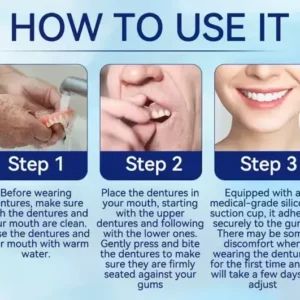 Adhesive teeth (upper and lower) - Image 7