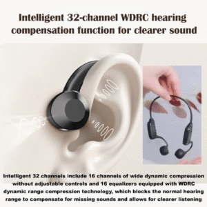 Bone Conduction Smart Hearing Aid Bluetooth Earphones - Image 5