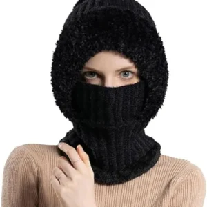 Alternative view of 🧣 Women's Knit Beanie Hat Scarf Mask Set — Stay Warm & Stylish This Winter! ❄️