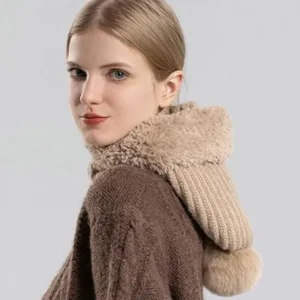 🧣 Women's Knit Beanie Hat Scarf Mask Set — Stay Warm & Stylish This Winter! ❄️ - Image 8