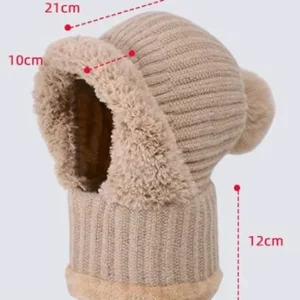🧣 Women's Knit Beanie Hat Scarf Mask Set — Stay Warm & Stylish This Winter! ❄️ - Image 10