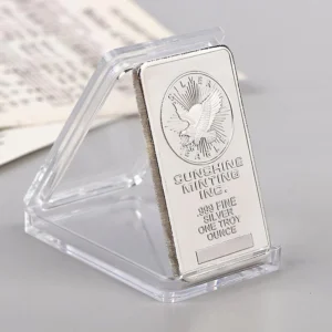 1OZ SUNSHINE MINTING Encapsulated Silver Bar - Image 7