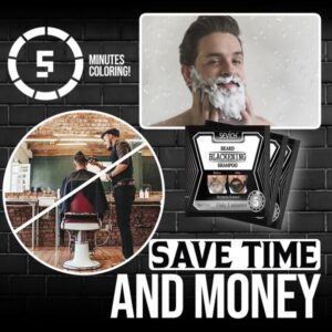 Natural Darkening Beard Shampoo - Image 4