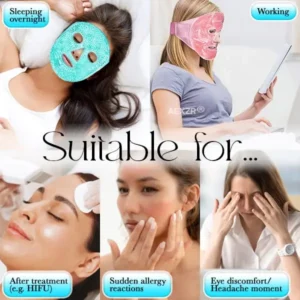Anti-swelling Gel Beads Facial Therapy Mask - Image 6