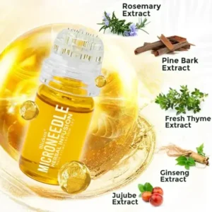 👱‍♂️ Microneedle Herbal Infusion Hair Stimulation Set 🇺🇸 Made in USA - Image 5