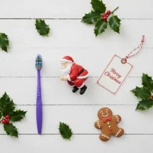 Funny Santa Toothpaste Topper - Image 3