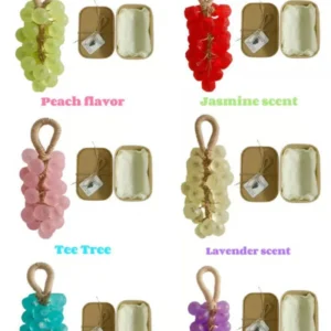 Handmade Grape-Shaped Soap - Image 10