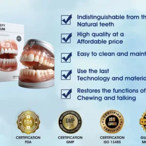 --🦷Advanced Customized Full Denture Set🦷 {Developed by Harvard University} - Image 5