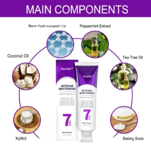 7 Pro Purple Whitening Toothpaste - Image 7