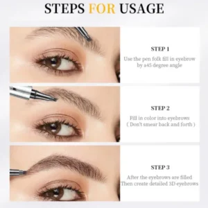 4-Tip Eyebrow Pen - Image 2