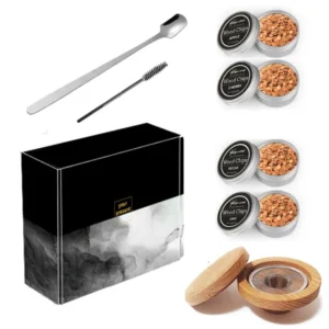Cocktail Smoker with 8 flavors -Bourbon Whiskey Gifts for Men - Image 9