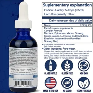 REVITAHEPA Male Growth Nutrition Drops - Image 3
