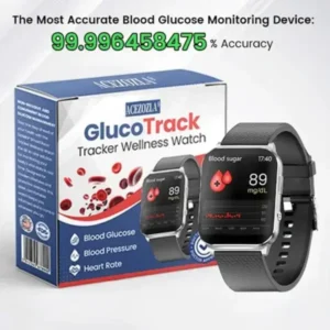 SmartGluco Tracker Wellness Watch – Non-Invasive Glucose Monitoring Smartwatch