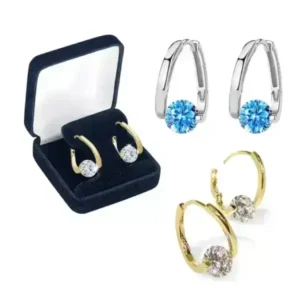 💎 Boucles d’oreilles magnétiques Lymphvity au germanium