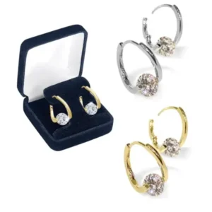 💎 Boucles d’oreilles magnétiques Lymphvity au germanium - Image 3