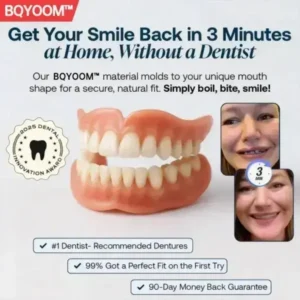 🌎Ends Today: 70% OFF! Custom-Fit Full Functional DenturesMake you more confident