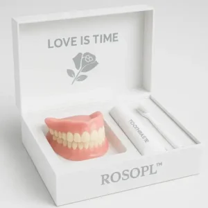🔥Ends Today 70% OFF! 🦷Custom-Fit Full Functional DenturesMake you more confident
