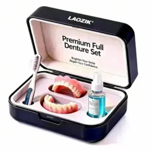 🔥 LAOZIKTM Custom-Fit Functional Dentures — Made in the USA, Up to 70% OFF for a More Confident Smile! - Image 4