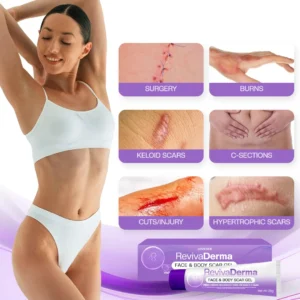 RevivaDerma Face & Body Scar Gel - Image 9