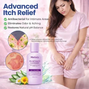 🛡️Medazy PH Intimate Cleanser – Say Goodbye to Odor & Itching 🚫 – Restore pH Balance ⚖️ & Fight Inflammation 🦠 - Image 2